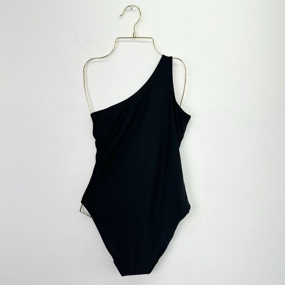 Modibodi Women’s Black One Shoulder One Piece Swimsuit - Picture 3 of 11